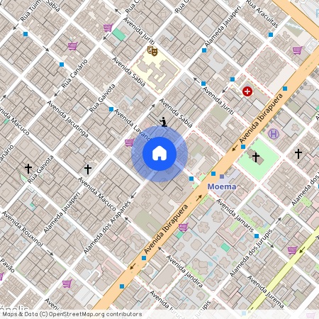 Alameda dos Arapanés, 628, Moema, São Paulo, São Paulo, 04524001