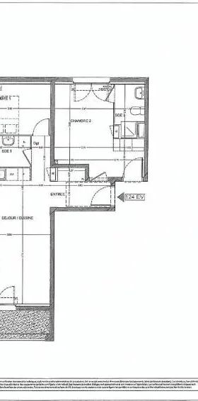 Appartement à louer 3 pièces 65.64m² - Photo 2