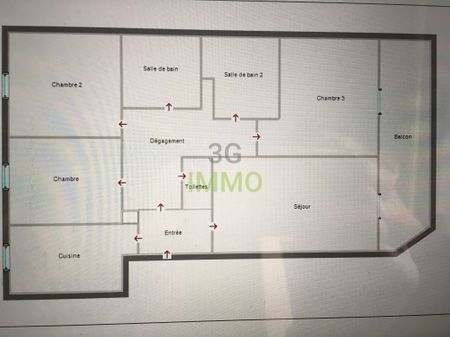 Location / Appartement T4 - Photo 4