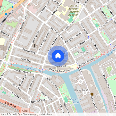 Burgh Street, Angel, Islington, London, N1