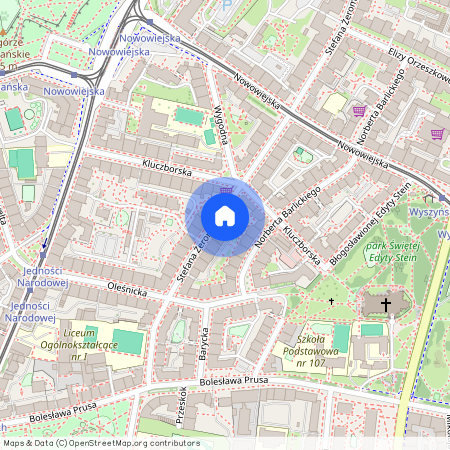 im. Stefana Żeromskiego 25, Wrocław, Śródmieście, Ołbin