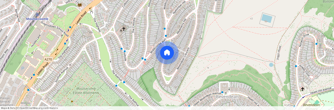 Bevendean Crescent, East Sussex BN2
