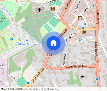 Flat 2, Devonshire House, Rothay Road, Ambleside, LA22 0EE - Photo 1