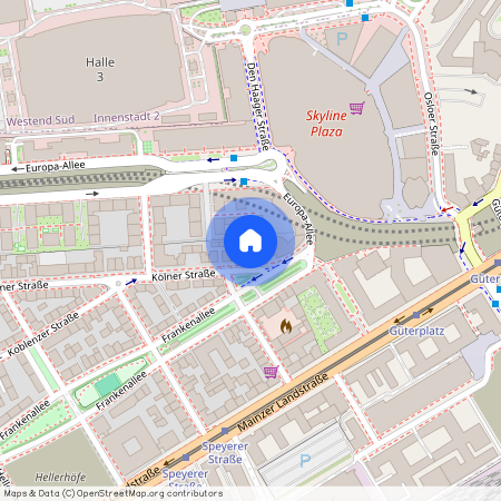 Kölner Str. 4, 60327 Frankfurt am Main, Germania