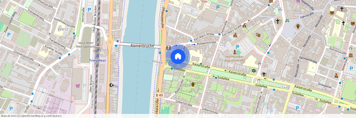 Kaiserstraße 31a, 54290 Trier - Kaiserstraße 3.OG links