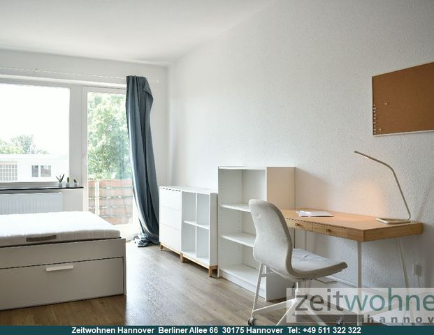 Langenhagen, neuwertig möbliertes Apartment mit Balkon, perfekte Pendler Wohnung - Photo 1