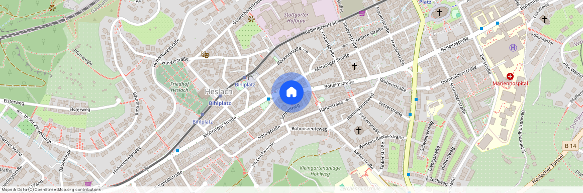 Böheimstraße 103, 70199 Stuttgart - Stuttgart-Süd