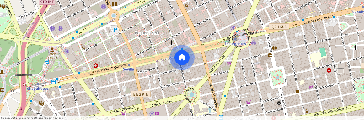 Avenida Medellín 88, Condesa, 06700 Mexico City, CMX, Mexico
