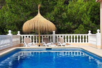 For rent villa with private pool near the beach in Cumbre del Sol, Benitachell