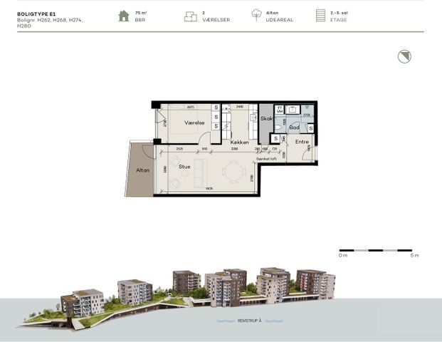 Søtorvet 5, 5. 2 - Photo 1