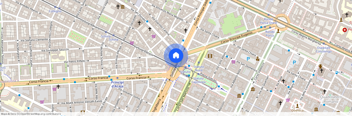 Piazza Statuto, Turin, Piedmont 10144