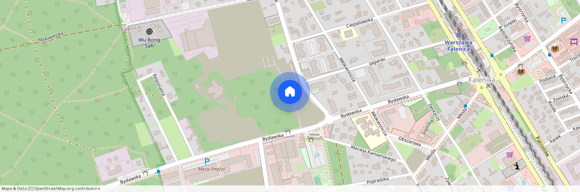 Warszawa, Wawer, Falenica, Bysławska