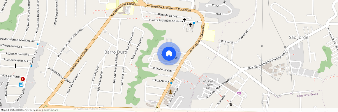 Rua São Jorge, Barro Duro, Maceió, AL, 57045620