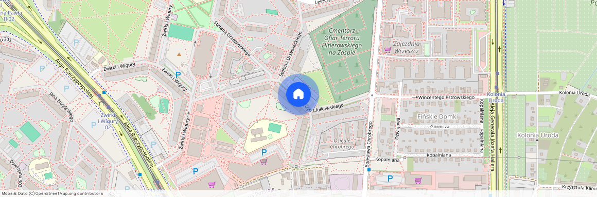 ul. Konstantego Ciołkowskiego, Zaspa-Rozstaje, Gdańsk, pomorskie