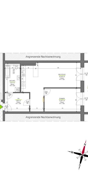 2-Zimmer-Wohnung mit Loggia - Provisionsfrei! - Photo 2