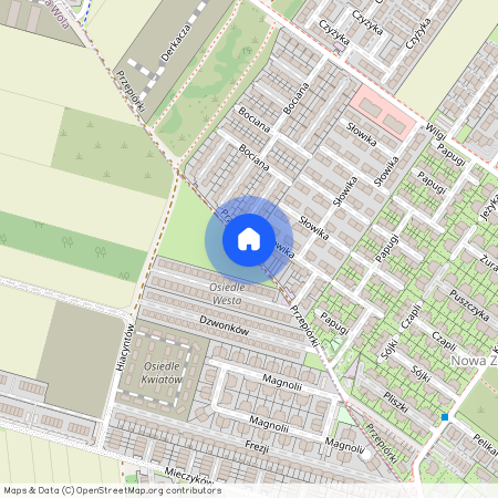 ul. Przepiórki, Zgorzała, Lesznowola, piaseczyński, mazowieckie