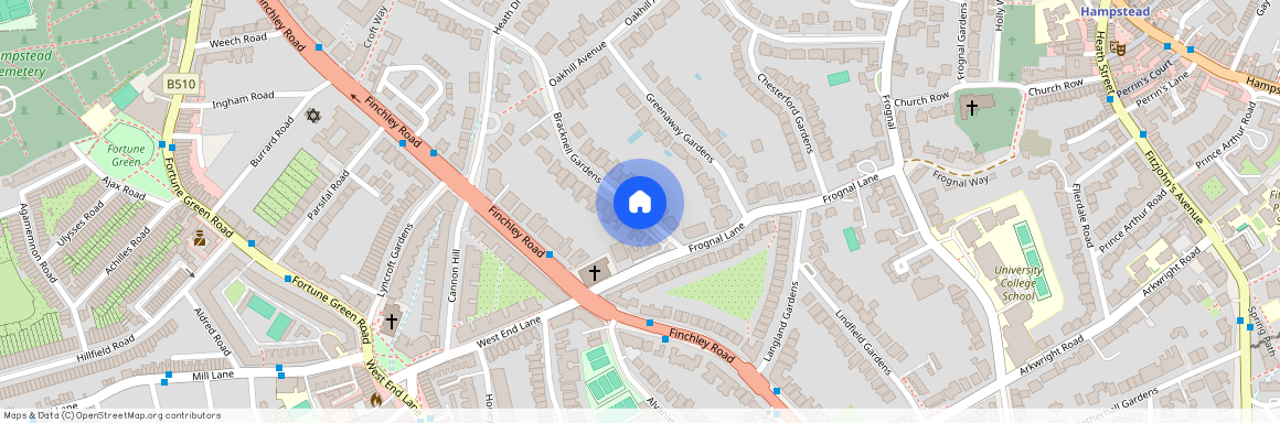 Bracknell Gardens, Hampstead, NW3 7EB