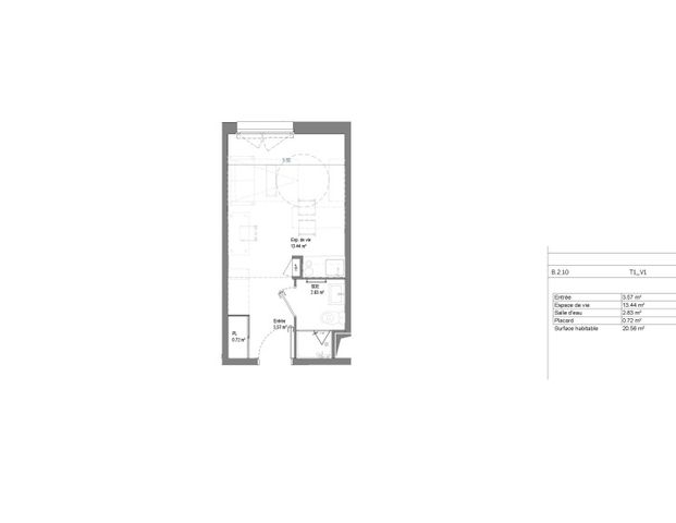 Location Appartement 1 pièce 20m² MAROMME 76150 - Photo 1