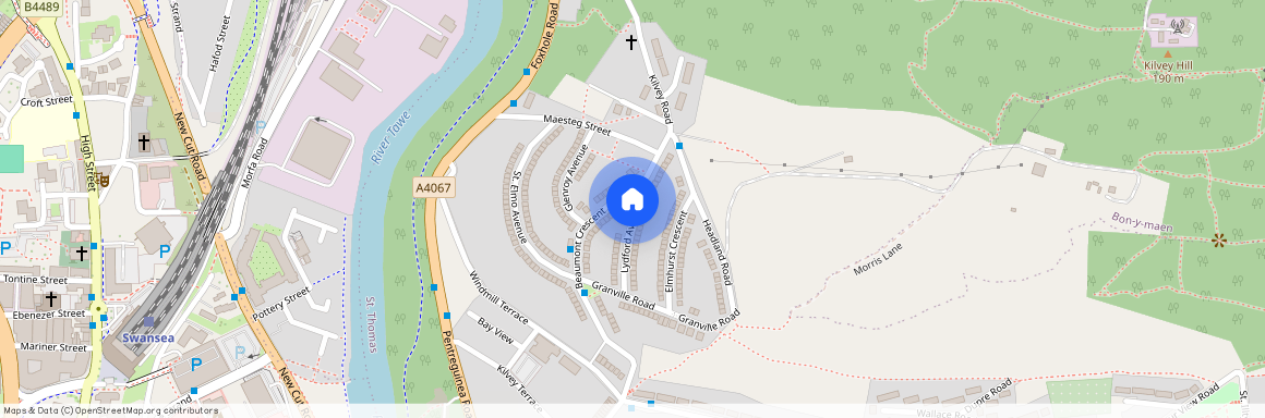 Lydford Avenue, St. Thomas, Swansea