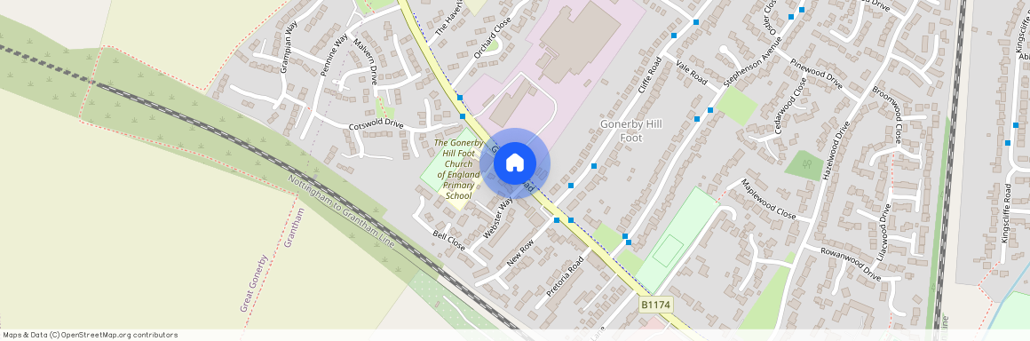 Ogden Square, Gonerby Hill Foot NG31