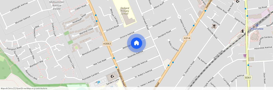 Wellington Avenue, Hounslow, TW3