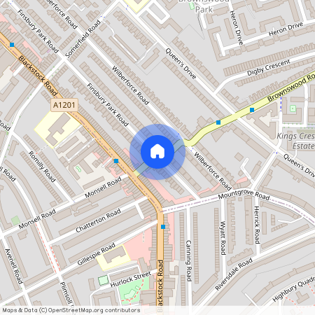 Brownswood Road, Finsbury Park, London, N4