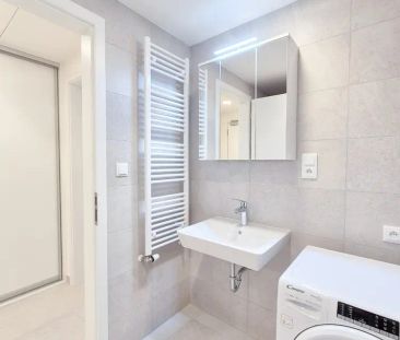 P9 Hloubětín, Poděbradská ul., nový nezař. byt 1 + k. k., lodžie, 38 m - Фото 6