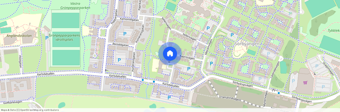 Basilikavägen, Örebro