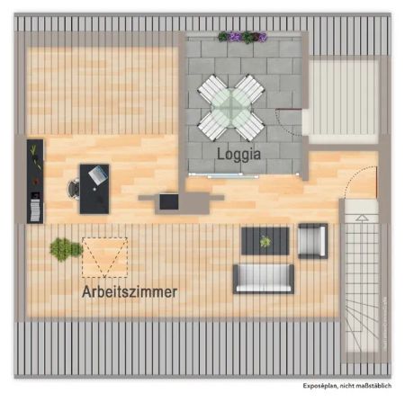 Modernisierte 3-Zimmer-Maisonette-Wohnung im gepflegten Zweifamilienhaus. - Photo 5