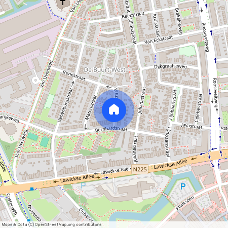 De Buurt-West, 6707 CT, Irenestraat, Wageningen