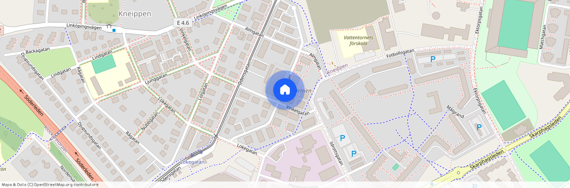 Oskarsgatan 25, Kneippen