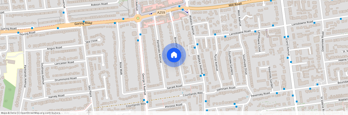 Brooklyn Avenue, Devonshire Lodge Brooklyn Avenue, BN11