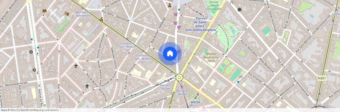 Rue des Fortifications, 5, 1060, Saint-Gilles
