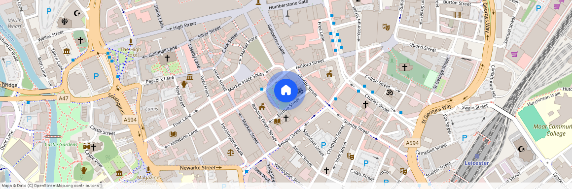 Every Street, Leicester, LE1, Every Street, LE1 6AG