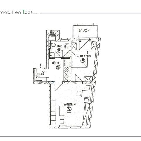 Melanchthonstr. 43, WE 05 - 2.OG links - Foto 1