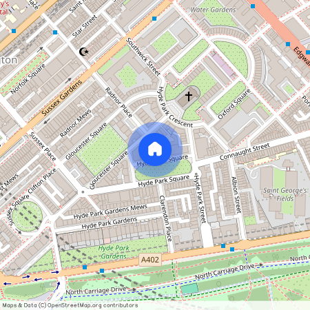 Hyde Park Square, Hyde Park Square, W2