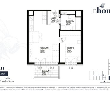 Gut ausgestattete 2-Zimmer-Wohnung mit gemütlichem Balkon in Linz n... - Photo 6