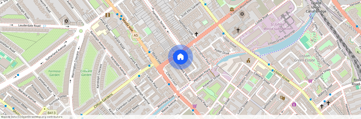 Harrow Lodge, Northwick Terrace, St John's Wood, London, NW8