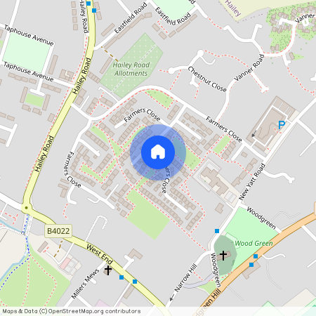 Farmers Close, Witney, Oxfordshire, OX28