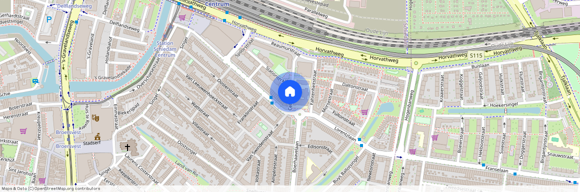 Stationsbuurt, 3112 VB, Celsiusstraat, Schiedam