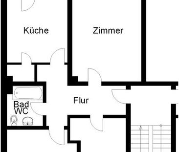 WG-geeignete 3-Zimmer-Wohnung mit Einbauküche frei! - Foto 6