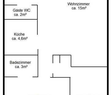 Mietwohnung 60m² mit schöner Aufteilung - Foto 1