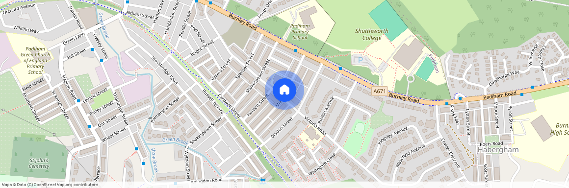 Milton Street, Padiham, Burnley