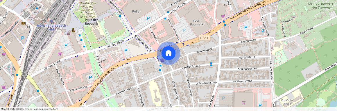 Korschenbroicher Straße 134, 41065 Mönchengladbach