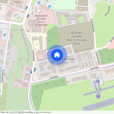 ul. Francuska, Osiedle Paderewskiego-Muchowiec, Katowice, śląskie