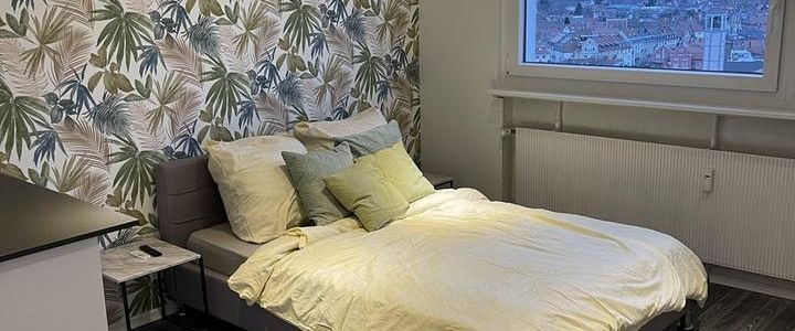 RENOVIERTE VOLLMÖBLIERTE 1 Zimmer WOHNUNG- WESTADT KARLSRUHE - Foto 1