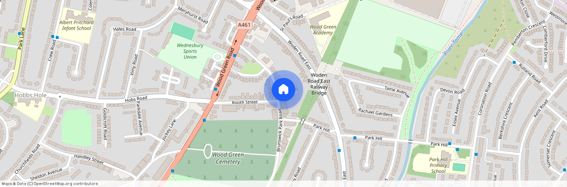 Brunswick Park Road, Wednesbury