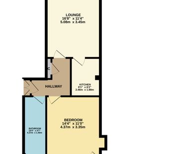 1 bed flat to rent in Barfillan Drive, Glasgow, G52 - Photo 4