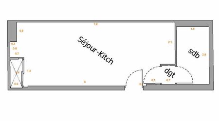 Location Appartement 1 pièce 19m² ROUEN 76000 - Photo 5