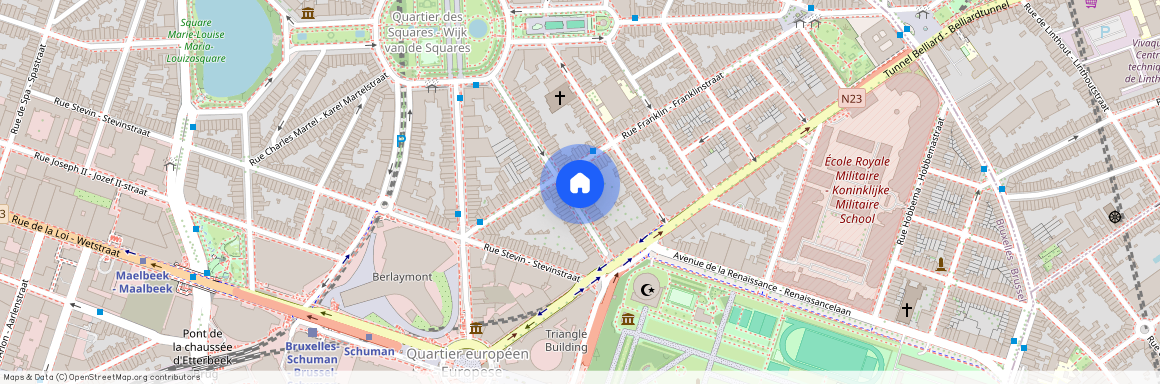 Avenue Michel-Ange, 54, 4 App 58, 1000, Bruxelles (Bruxelles)